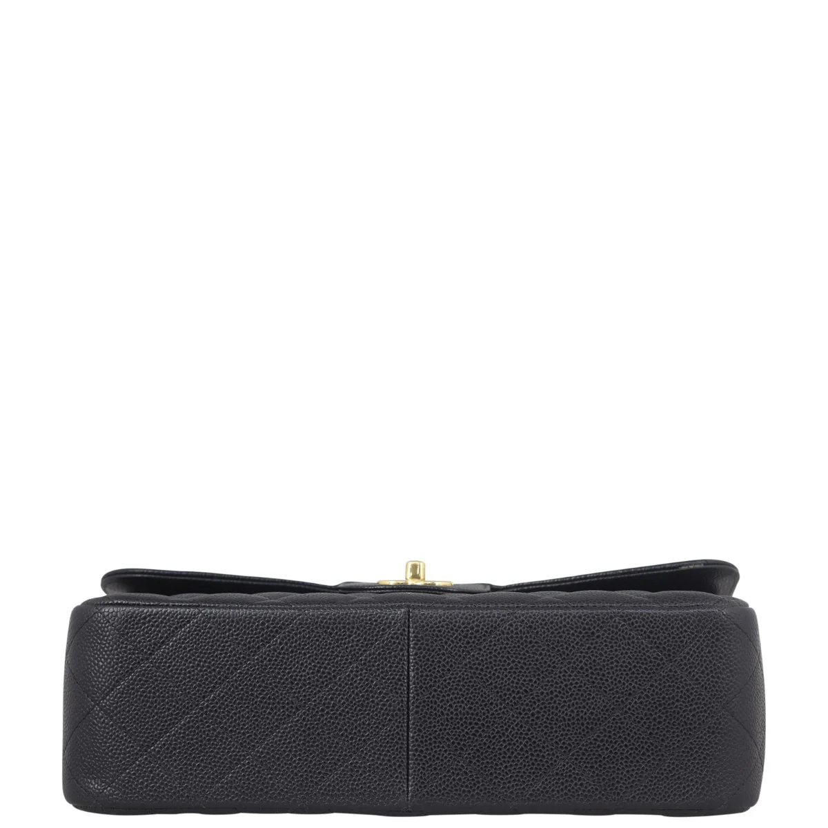 Chanel Classic Double Flap Jumbo | Black Caviar GHW - Image 6