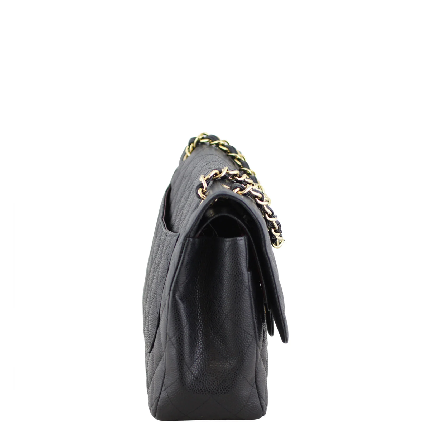 Chanel Classic Double Flap Jumbo Caviar - Image 4