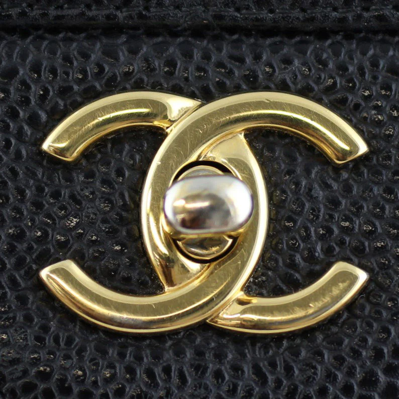 Chanel Classic Double Flap Jumbo Caviar - Image 7