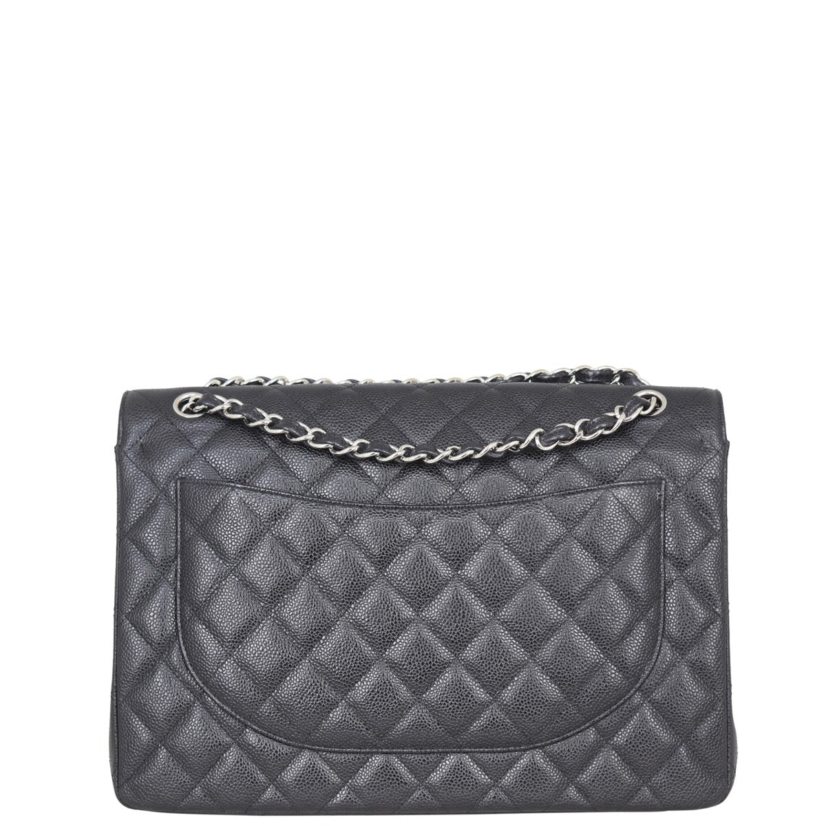 Chanel Classic Double Flap Maxi | Black 14 Series - Image 3