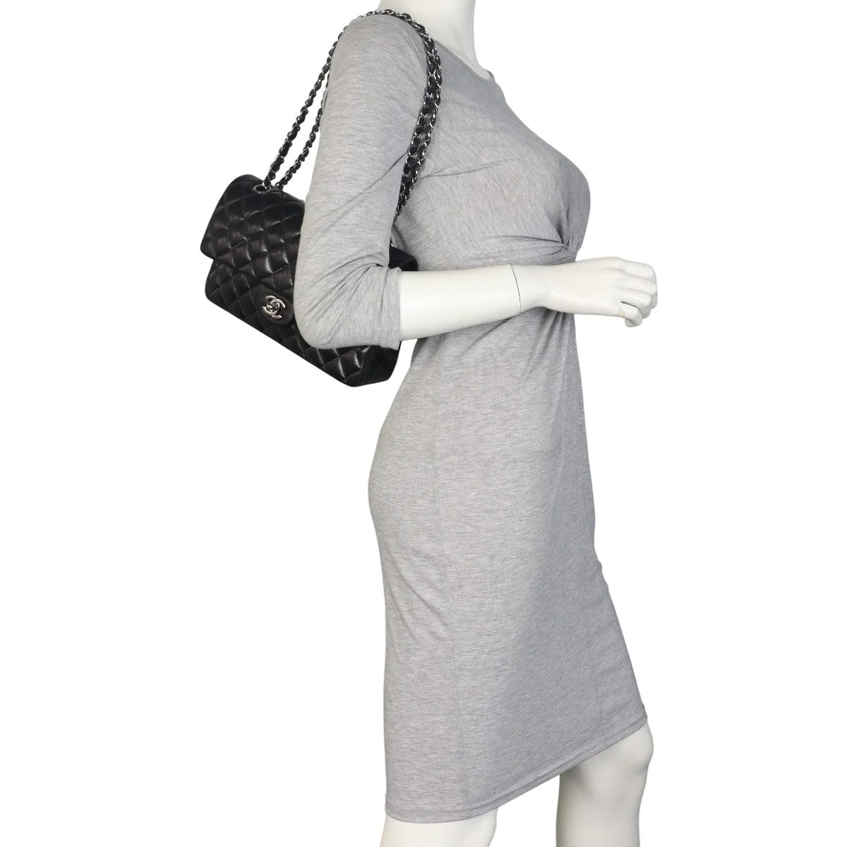 Chanel Classic Double Flap Medium Lambskin - Image 14