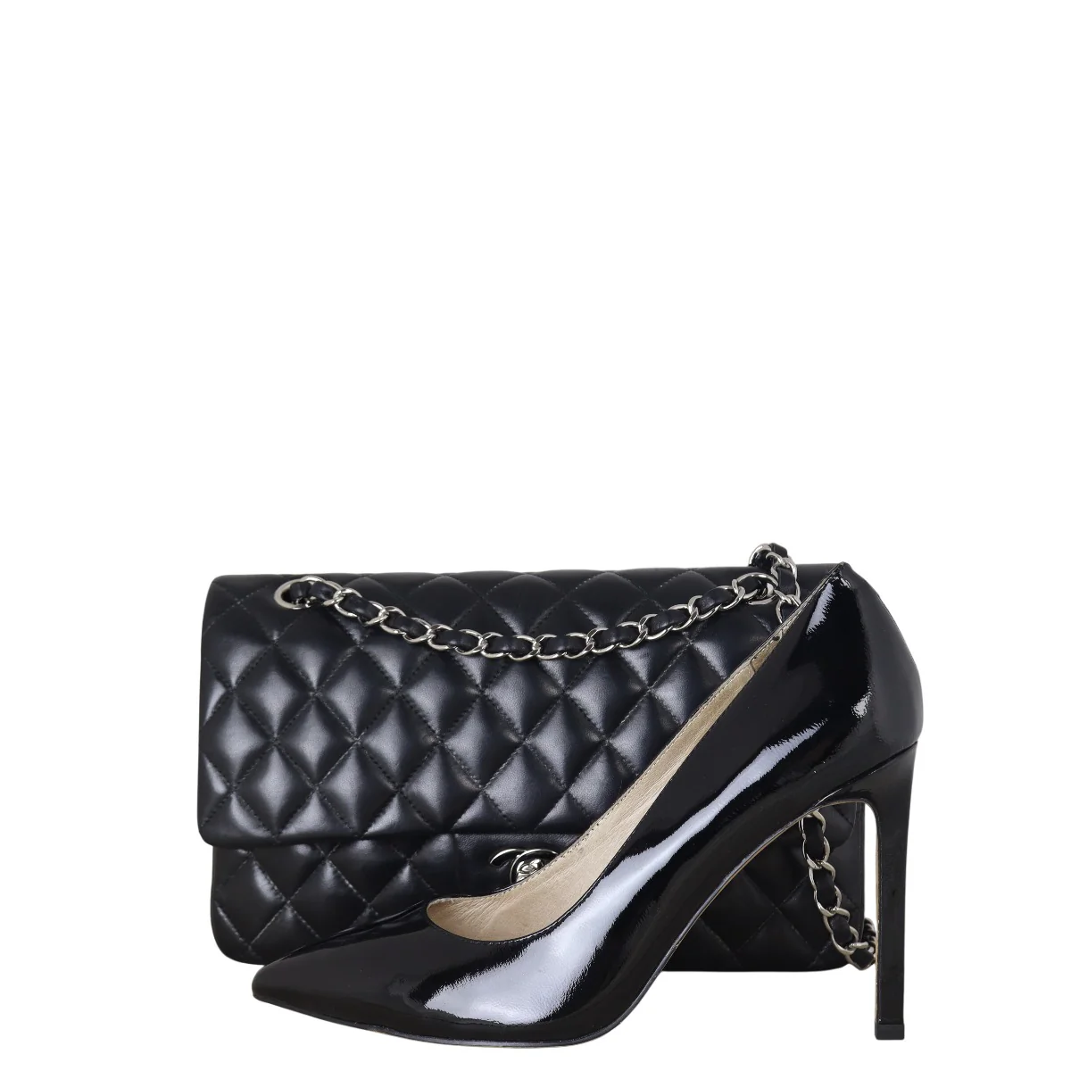 Chanel Classic Double Flap Medium Lambskin - Image 15