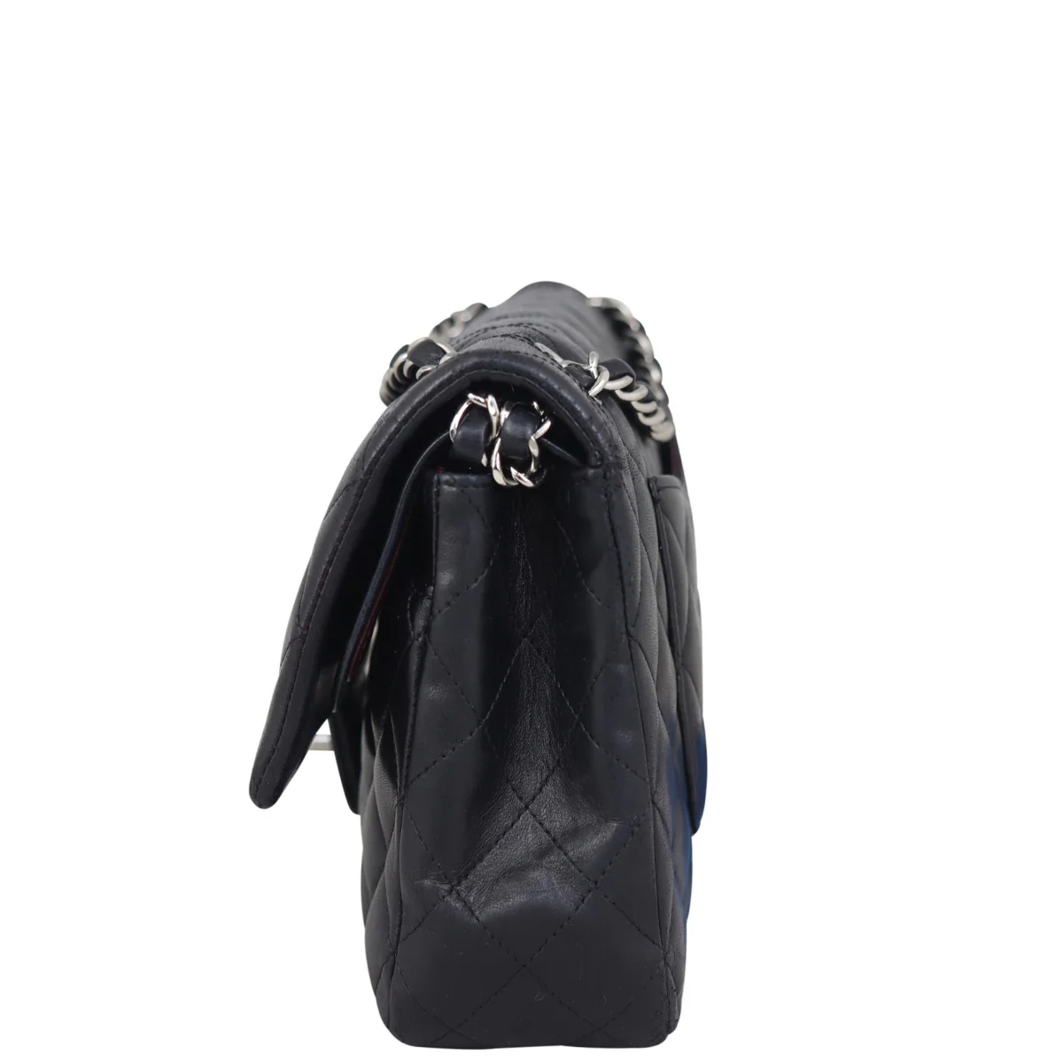 Chanel Classic Double Flap Medium | 13 Series Silver Hardware - Image 4