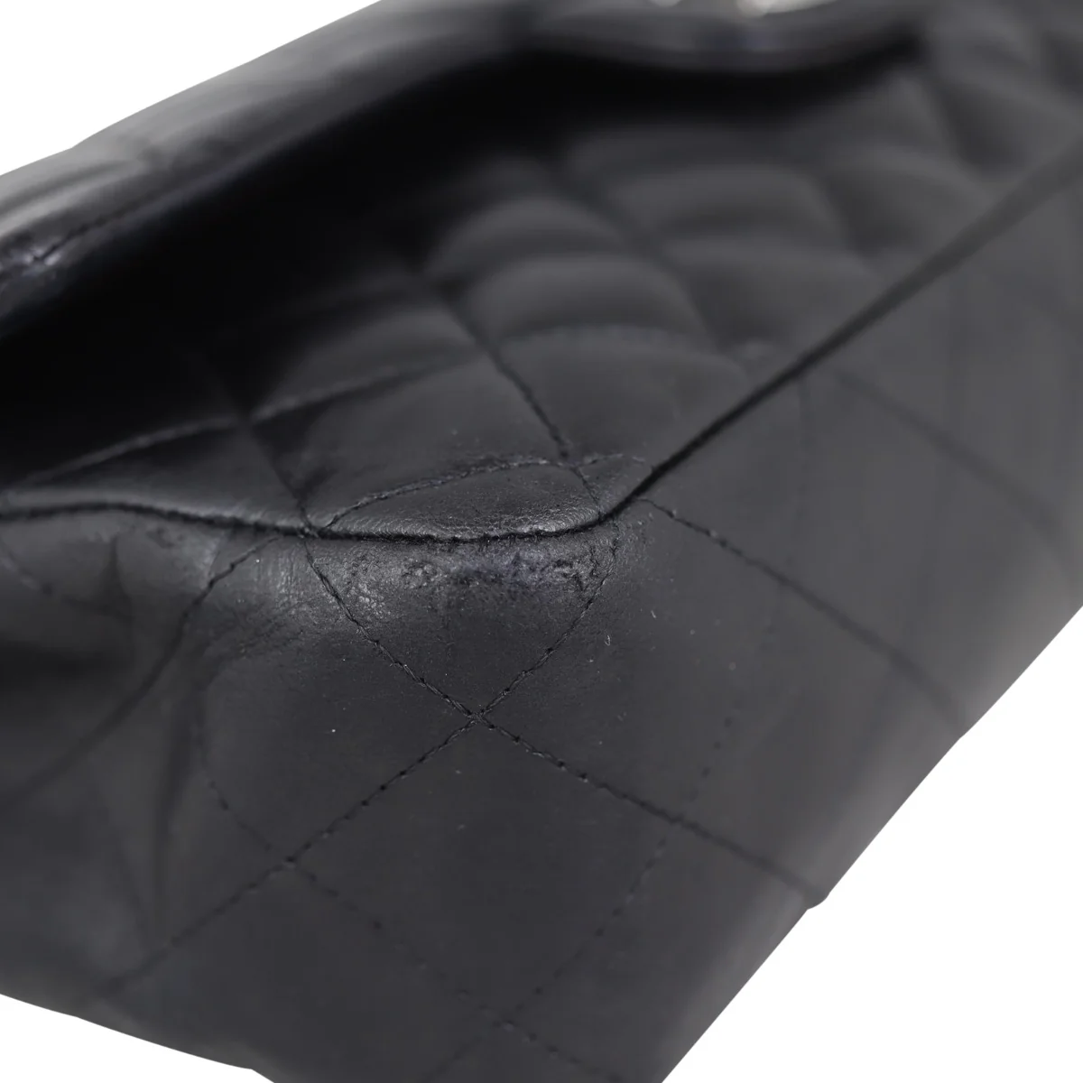 Chanel Classic Double Flap Medium | 13 Series Silver Hardware - Image 8