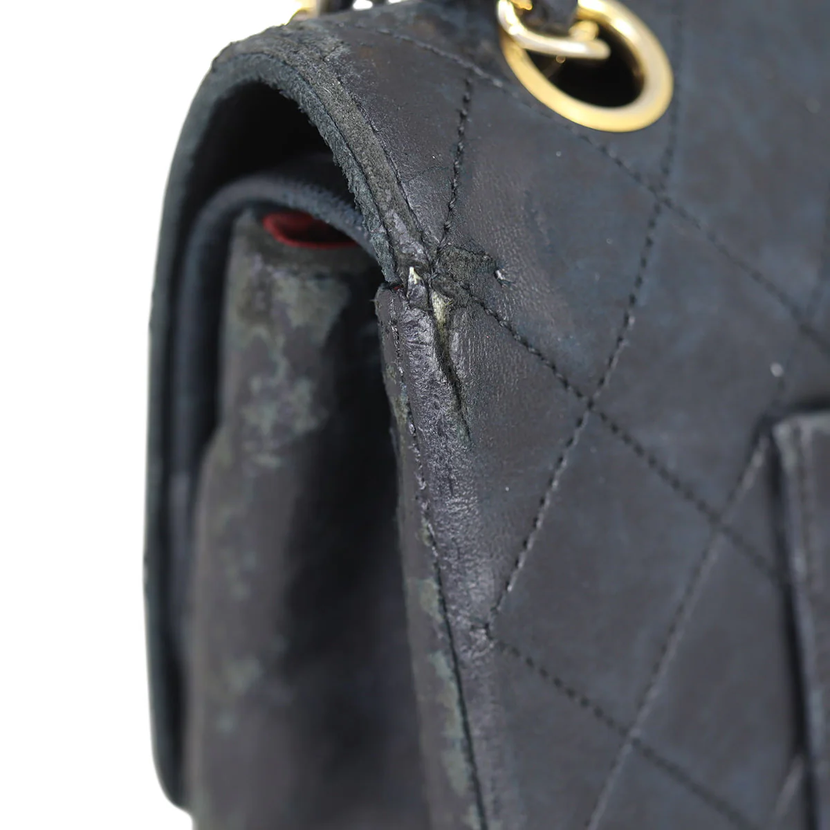 Chanel Classic Double Flap Medium | Black Lambskin 6 Series - Image 10