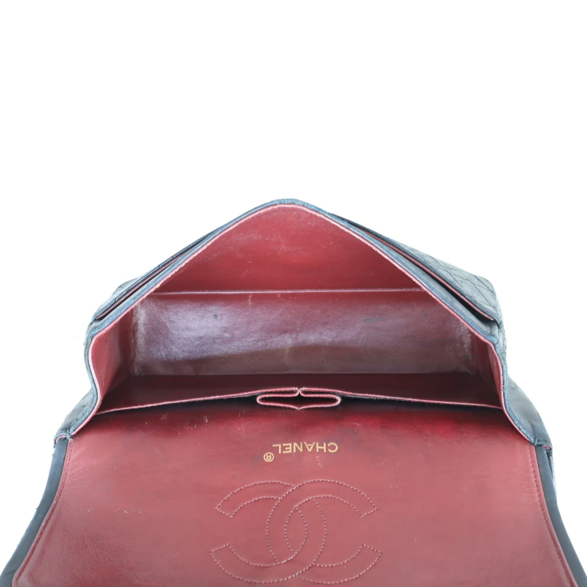 Chanel Classic Double Flap Medium | Black Lambskin 6 Series - Image 15