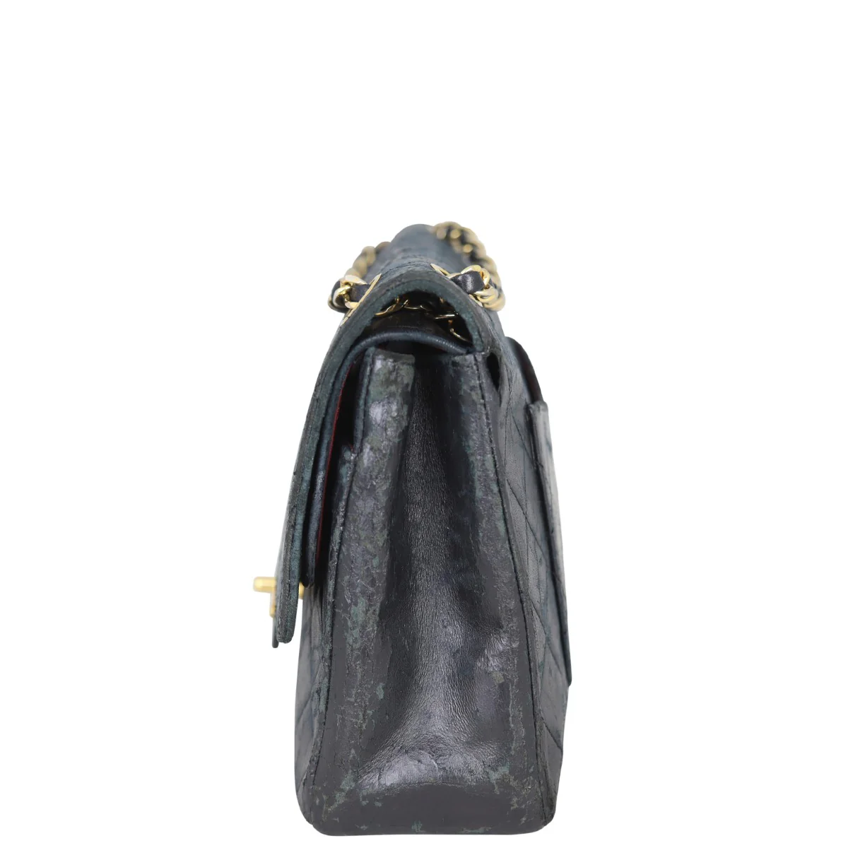 Chanel Classic Double Flap Medium | Black Lambskin 6 Series - Image 4