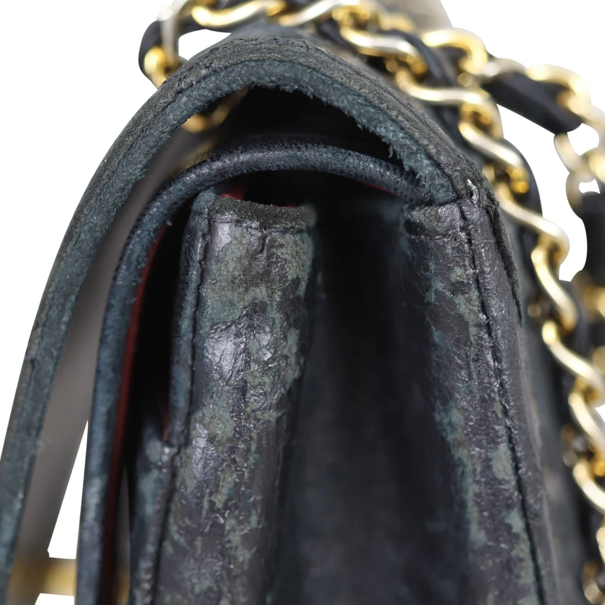 Chanel Classic Double Flap Medium | Black Lambskin 6 Series - Image 9