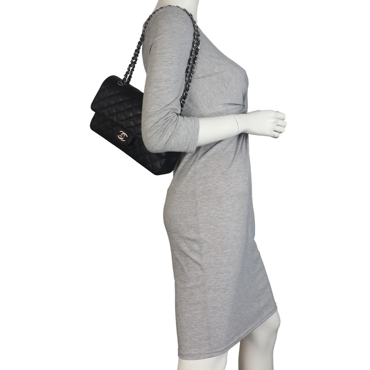 Chanel Classic Double Flap Medium Lambskin - Image 11