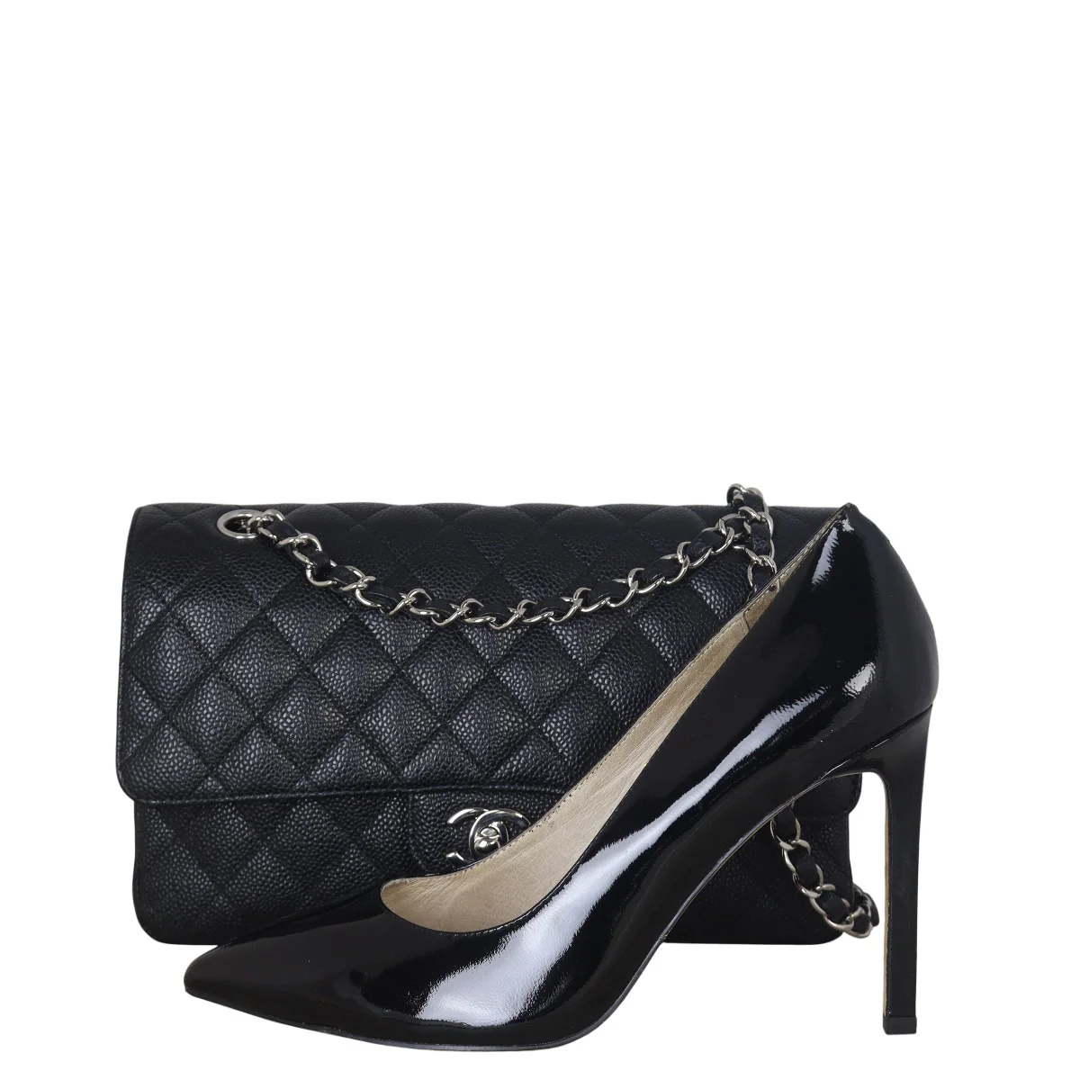 Chanel Classic Double Flap Medium Lambskin - Image 12