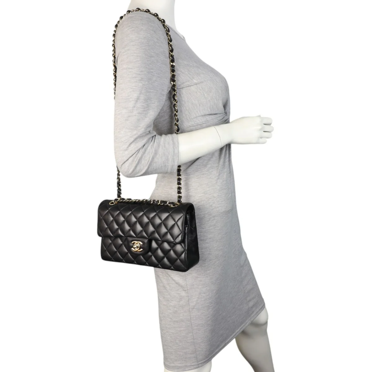 Chanel Classic Double Flap Small Lambskin - Image 10