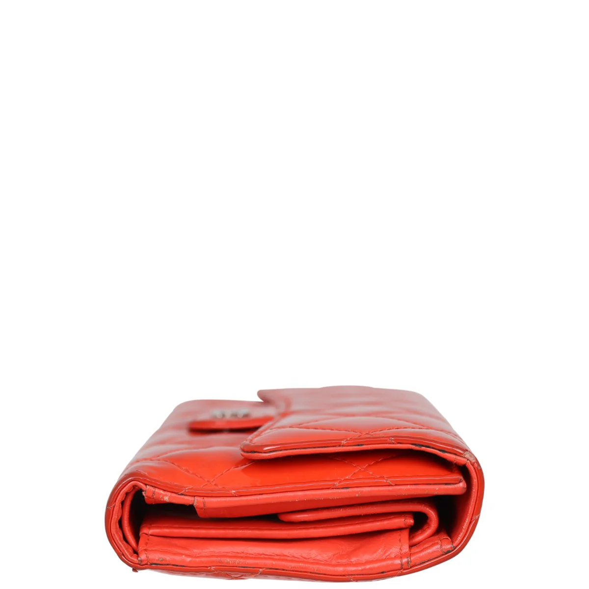 Chanel Classic Flap Long Wallet | Red Patent - Image 3