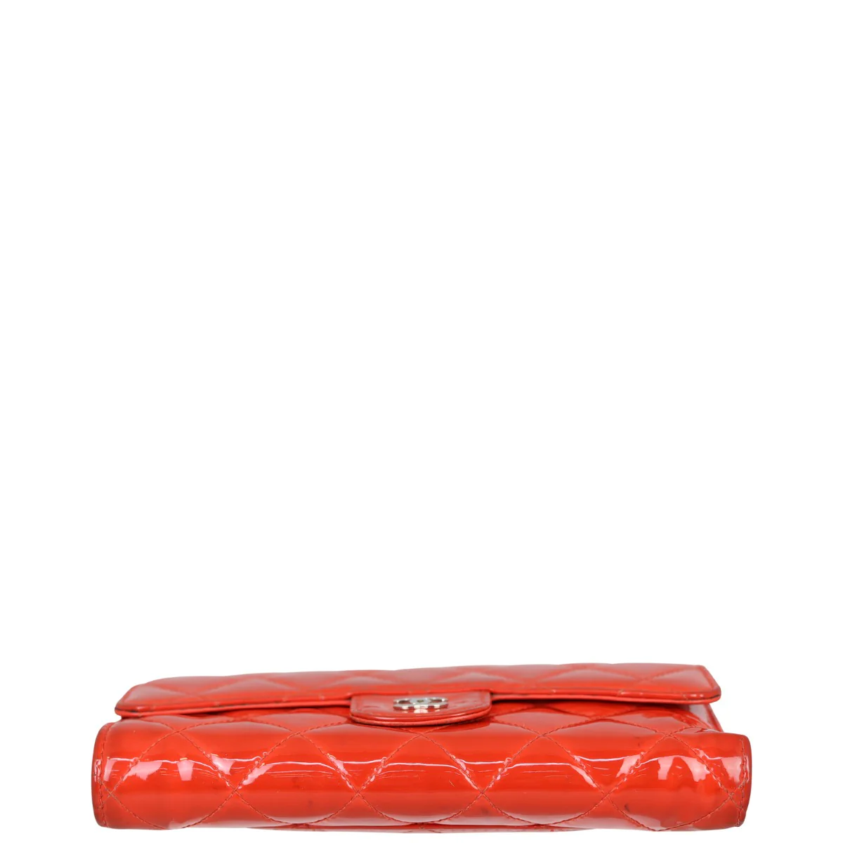 Chanel Classic Flap Long Wallet | Red Patent - Image 5