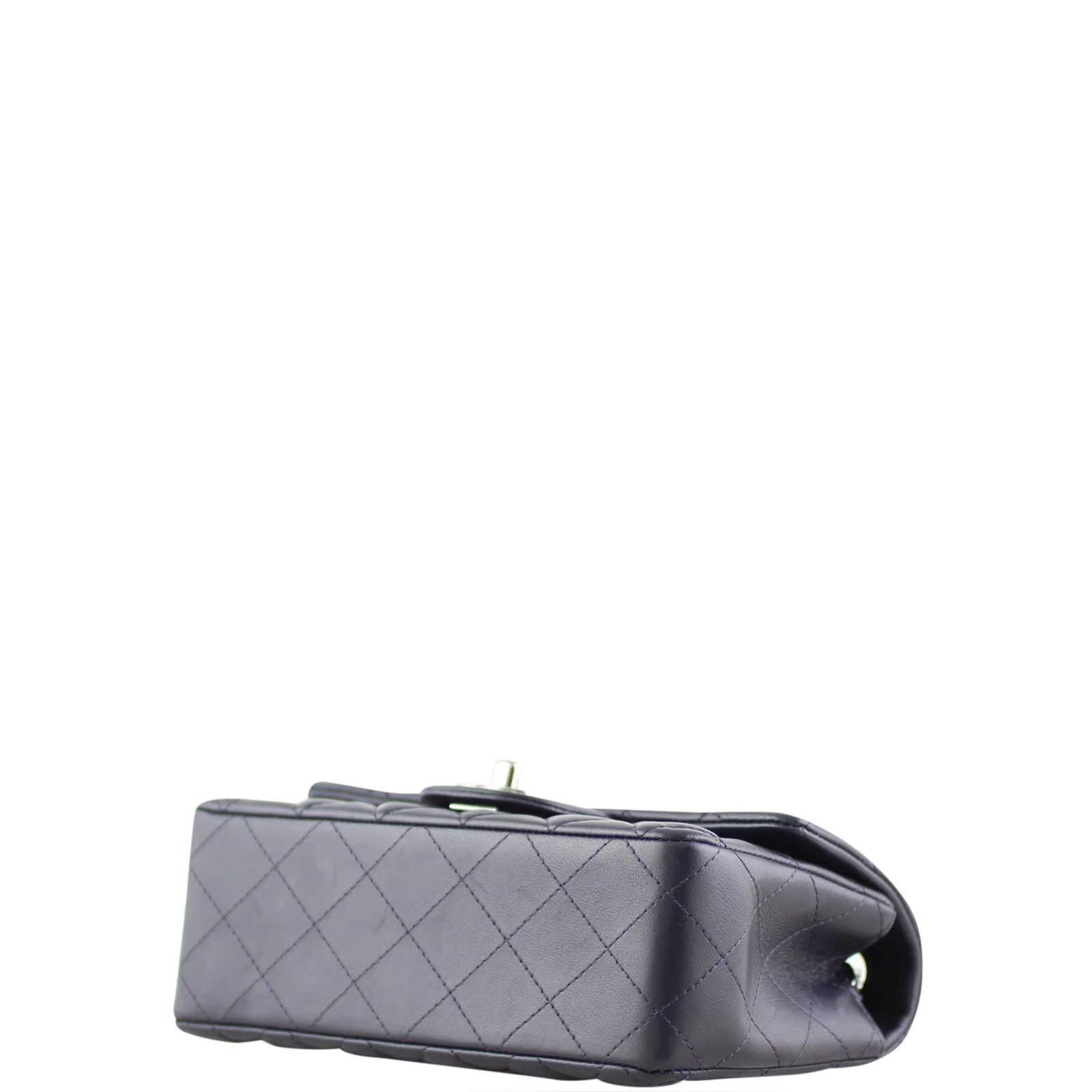 Chanel Classic Flap Mini Rectangular Bag | Deep Purple - Image 6