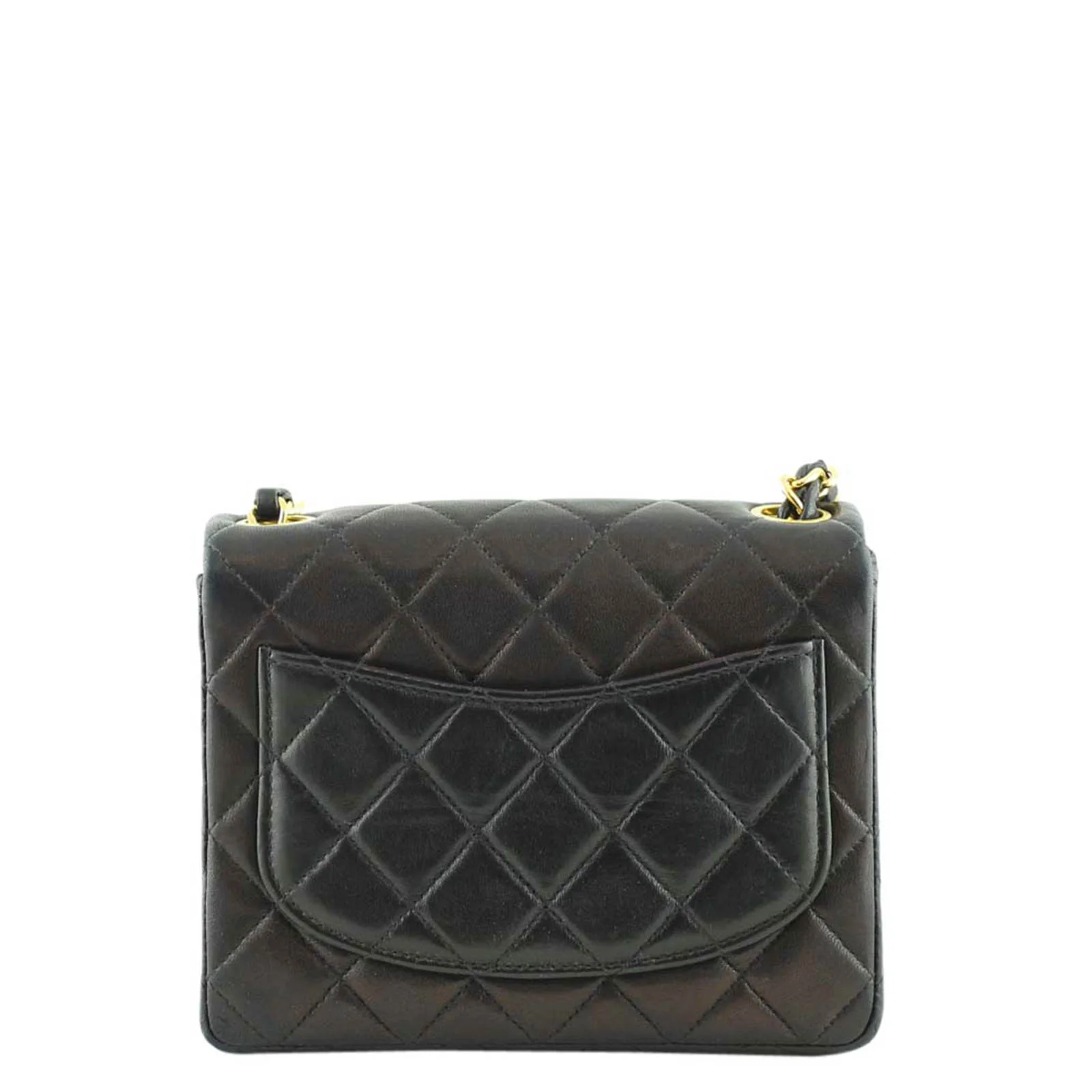 Chanel Classic Flap Mini Square | Quilted Soft Lambskin - Image 4