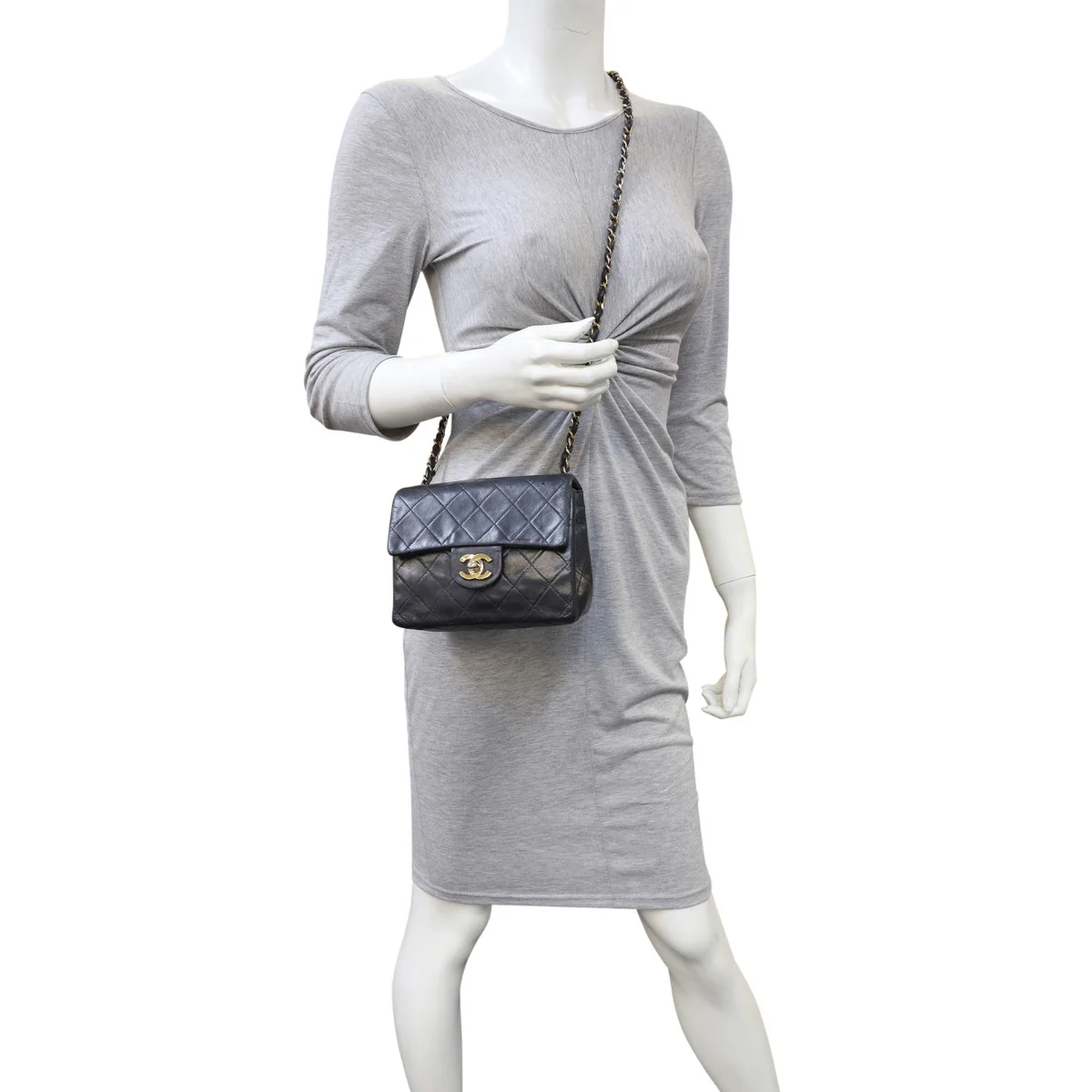 Chanel Classic Flap Mini Square | GHW - Image 13