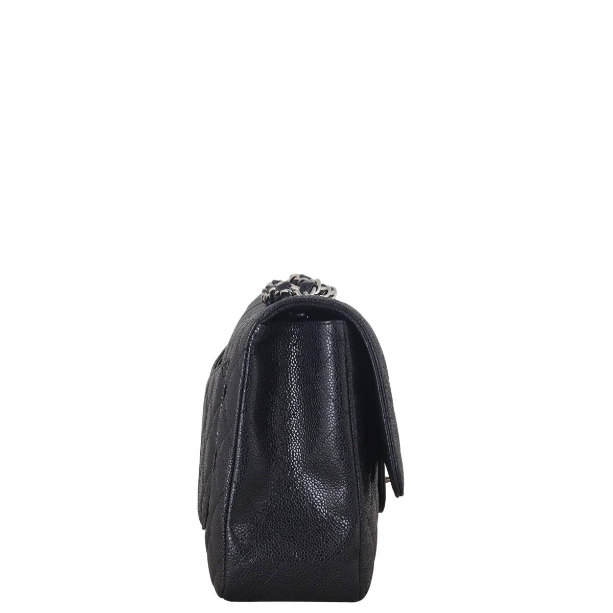 Chanel Classic Single Flap Jumbo Caviar - Image 5