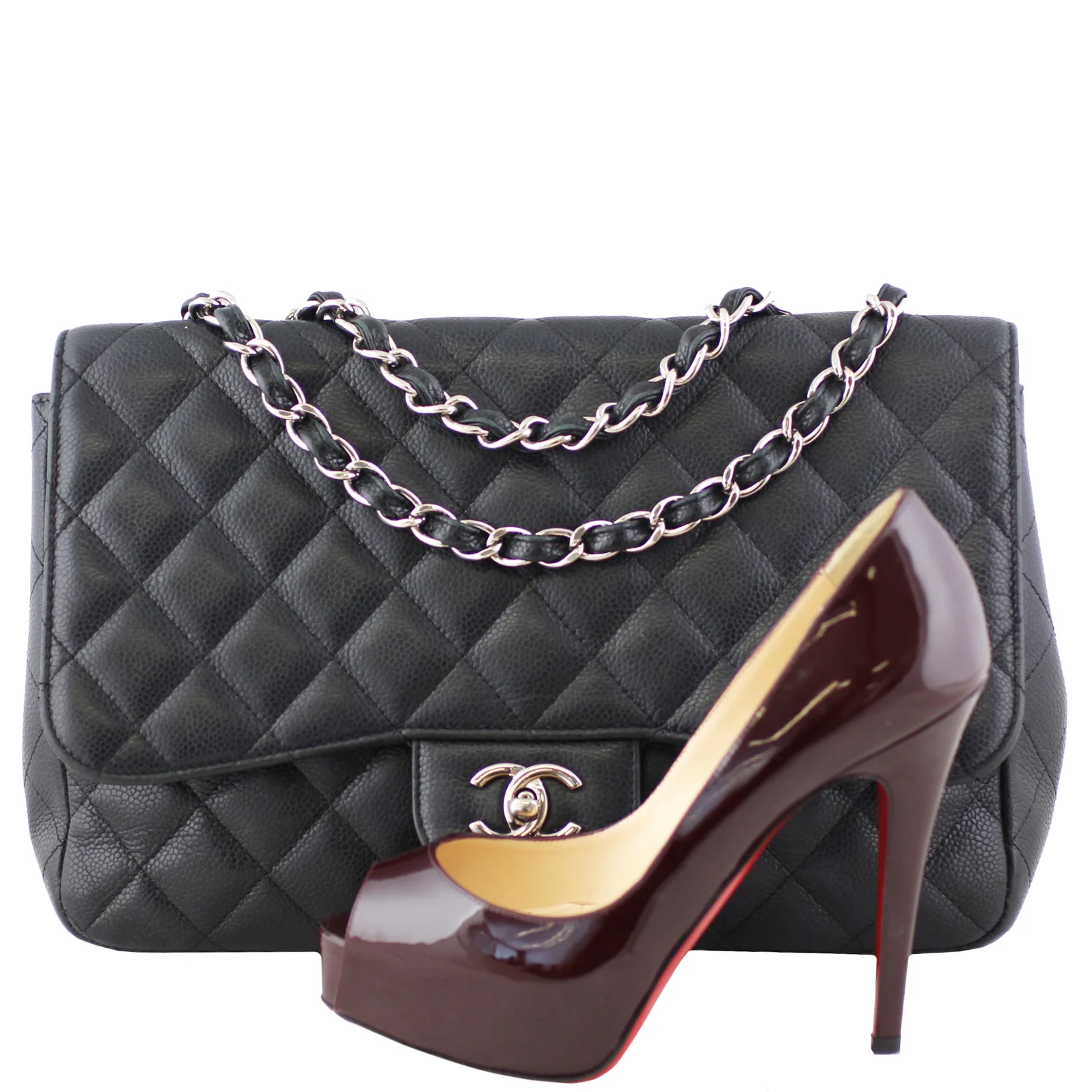 Chanel Classic Single Flap Jumbo | Caviar 13 Series - Image 14