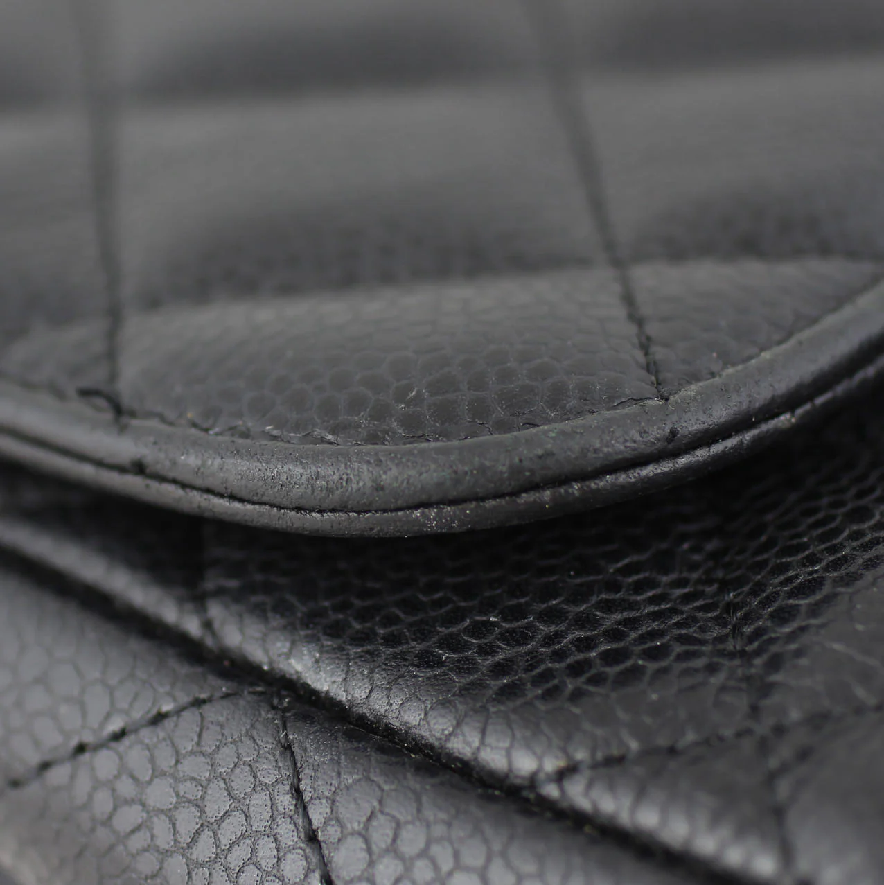 Chanel Classic Single Flap Jumbo | Caviar 13 Series - Image 8