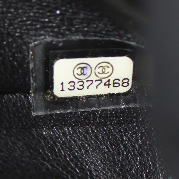 Chanel Classic Single Flap Jumbo | Black Caviar 13 Series - Image 12