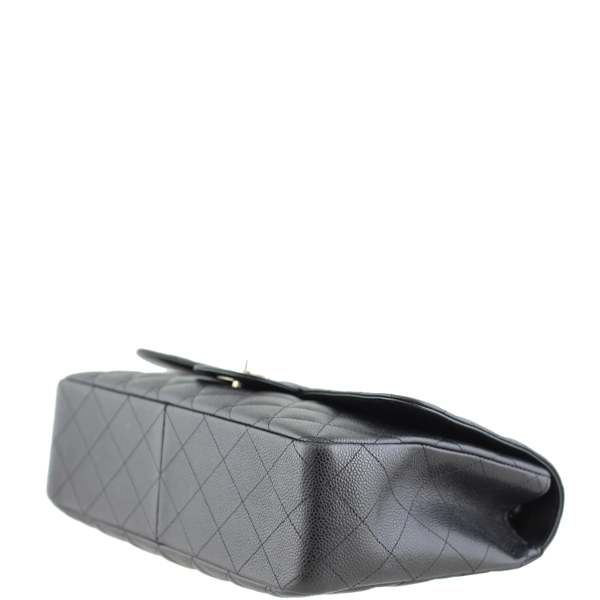 Chanel Classic Single Flap Jumbo | Black Caviar 13 Series - Image 6