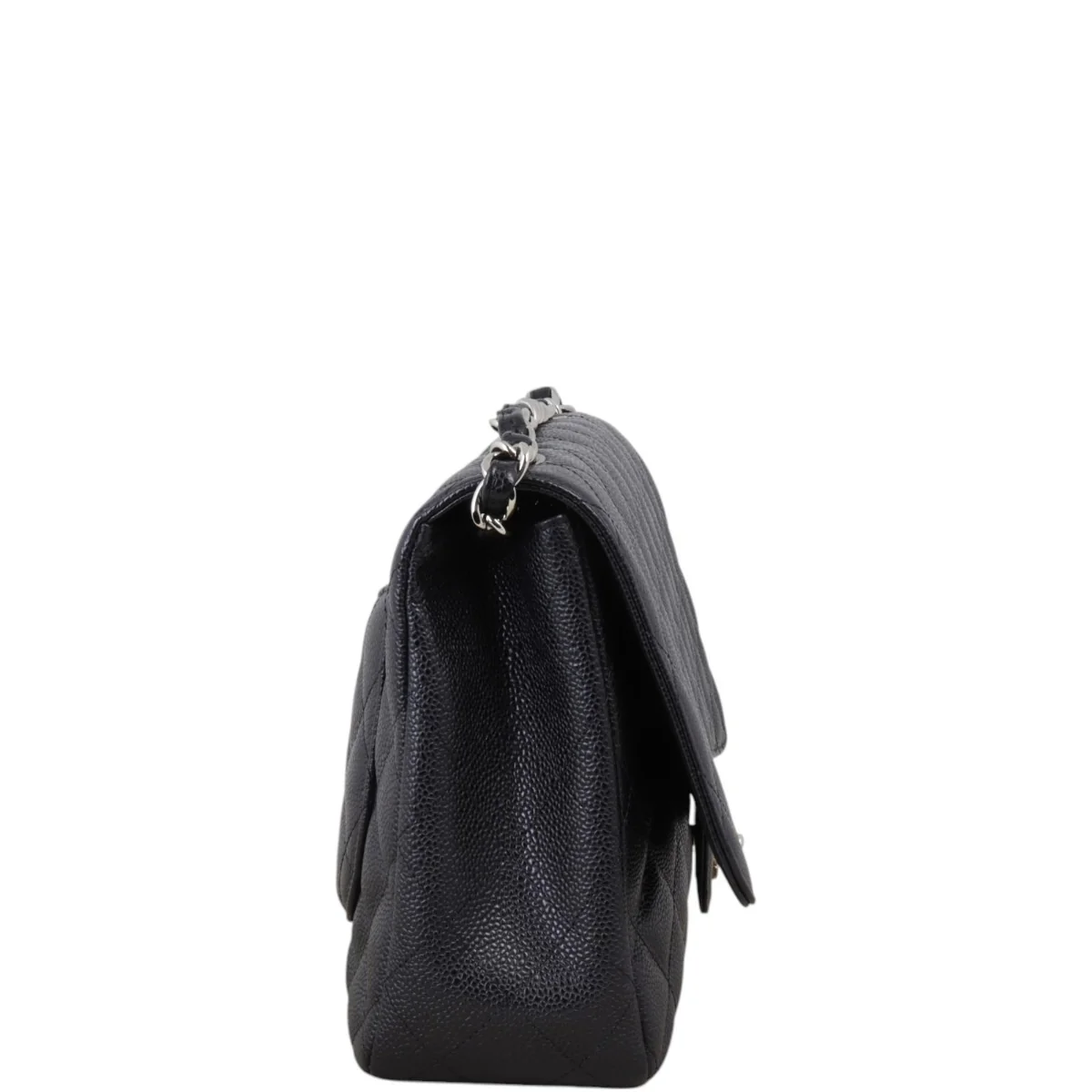 Chanel Classic Single Flap Jumbo Caviar - Image 5