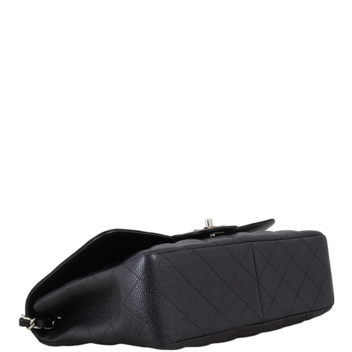 Chanel Classic Single Flap Jumbo Caviar - Image 7