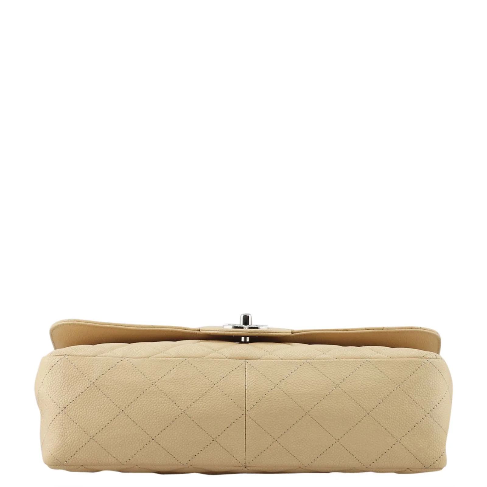 Chanel Classic Single Flap Jumbo | Beige 12 Series - Image 6