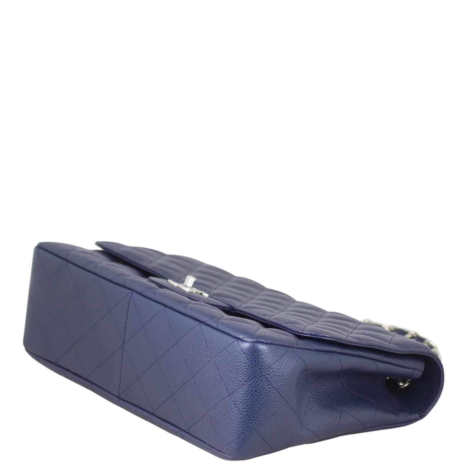 Chanel Classic Single Flap Jumbo | Navy Blue - Image 6