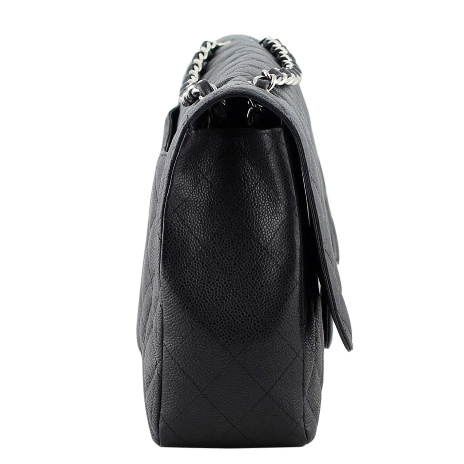 Chanel Classic Single Flap Maxi | Black Caviar 13 Series - Image 6