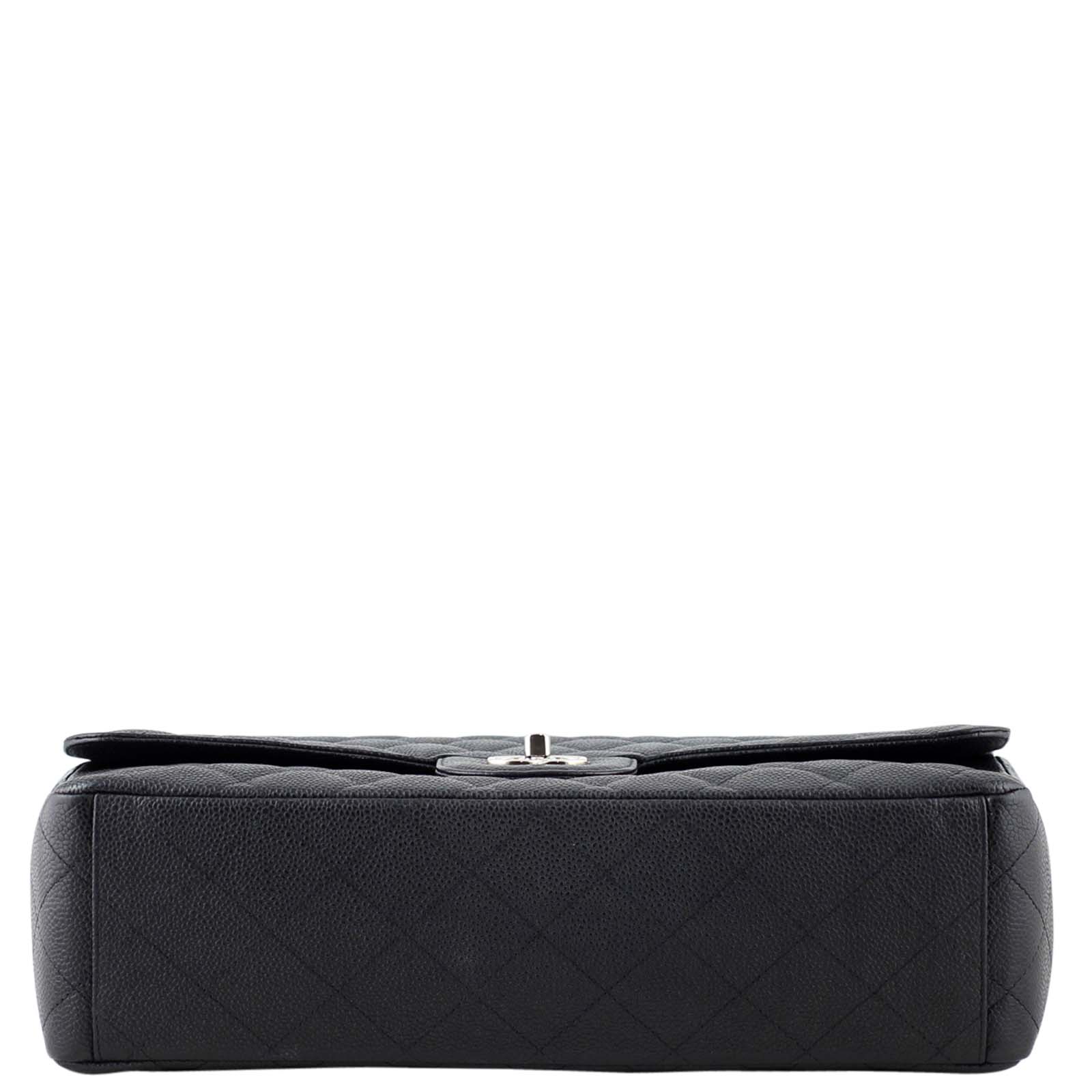 Chanel Classic Single Flap Maxi | Black Caviar 13 Series - Image 7