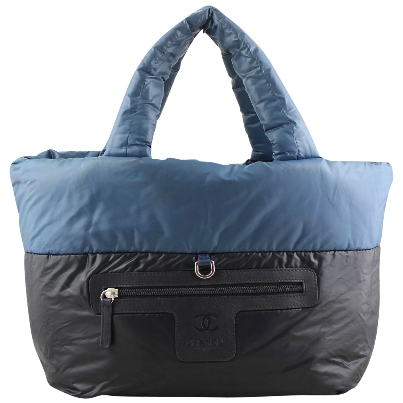 Chanel Coco Cocoon Reversible Tote | Navy - Image 3