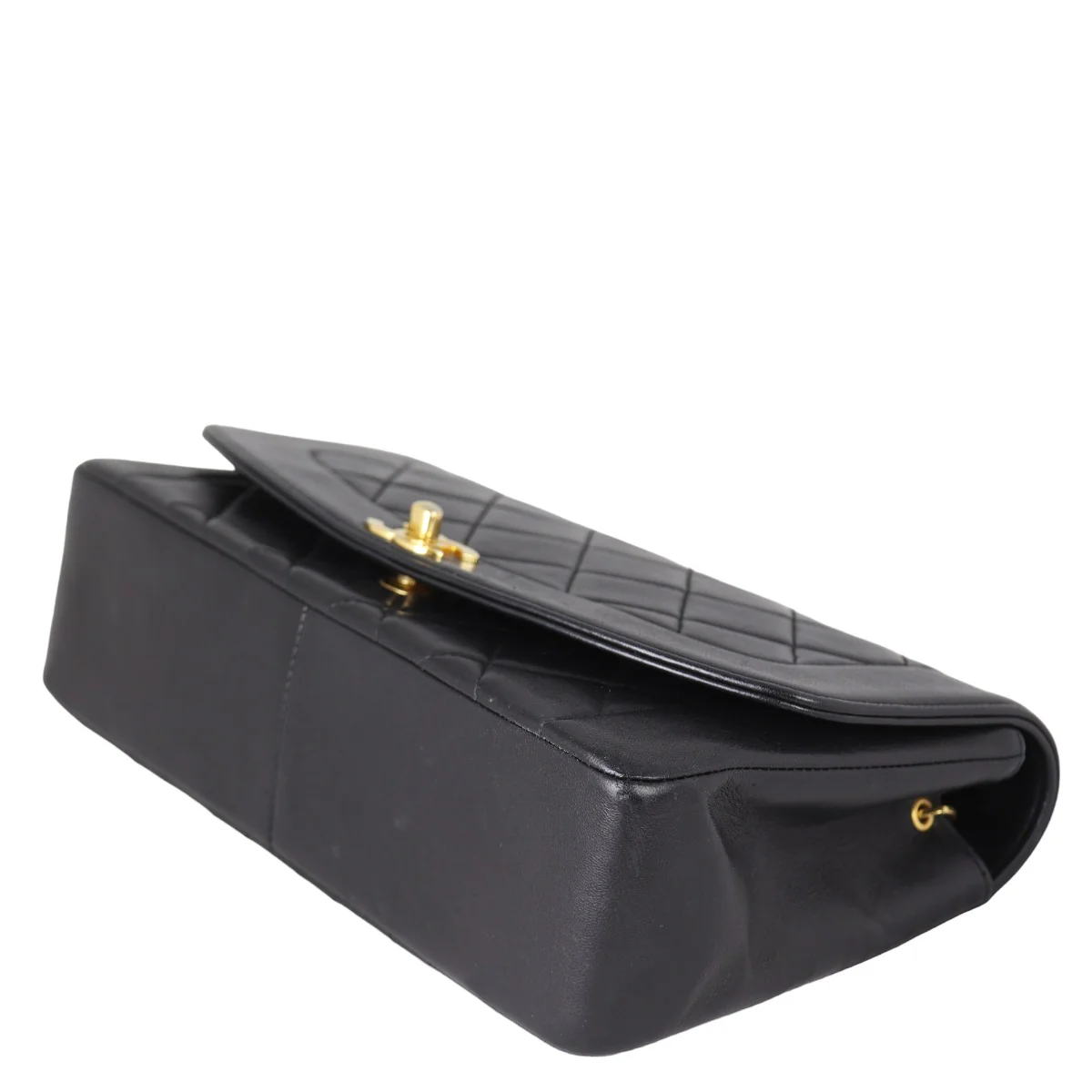Chanel Diana Flap Bag | Vintage Black - Image 7