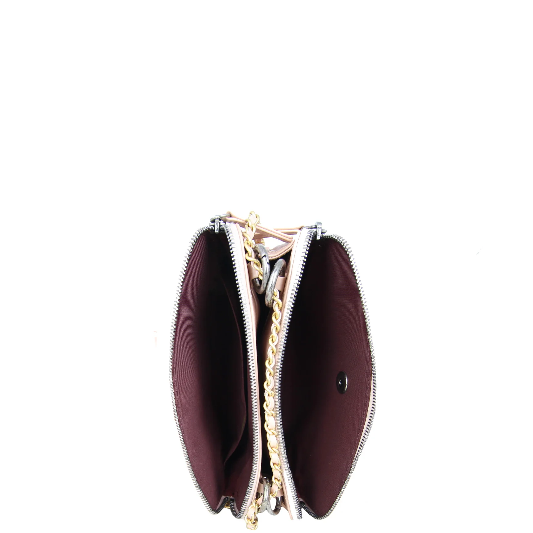 Chanel Double Zip Crossbody Bag - Image 10