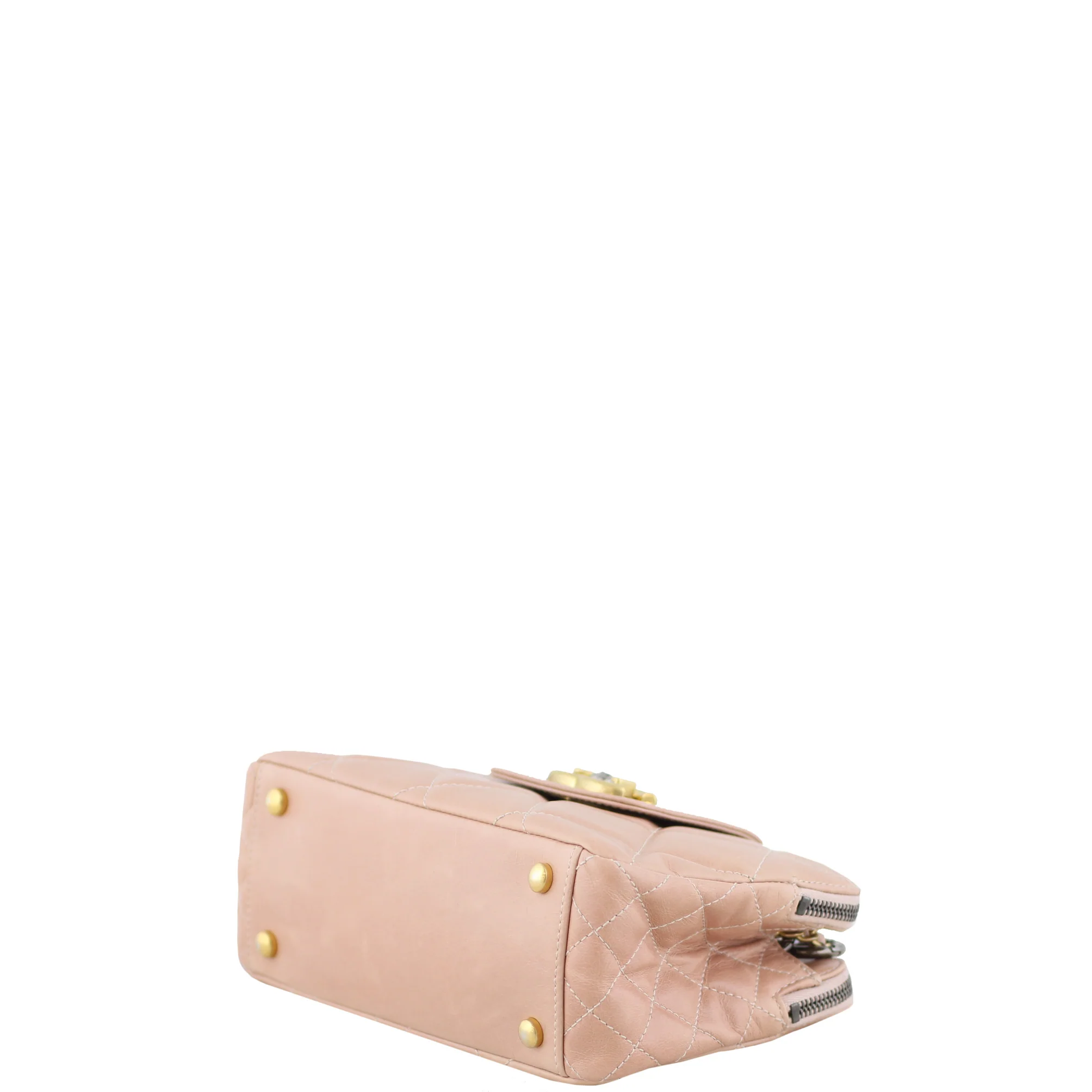 Chanel Double Zip Crossbody Bag - Image 6