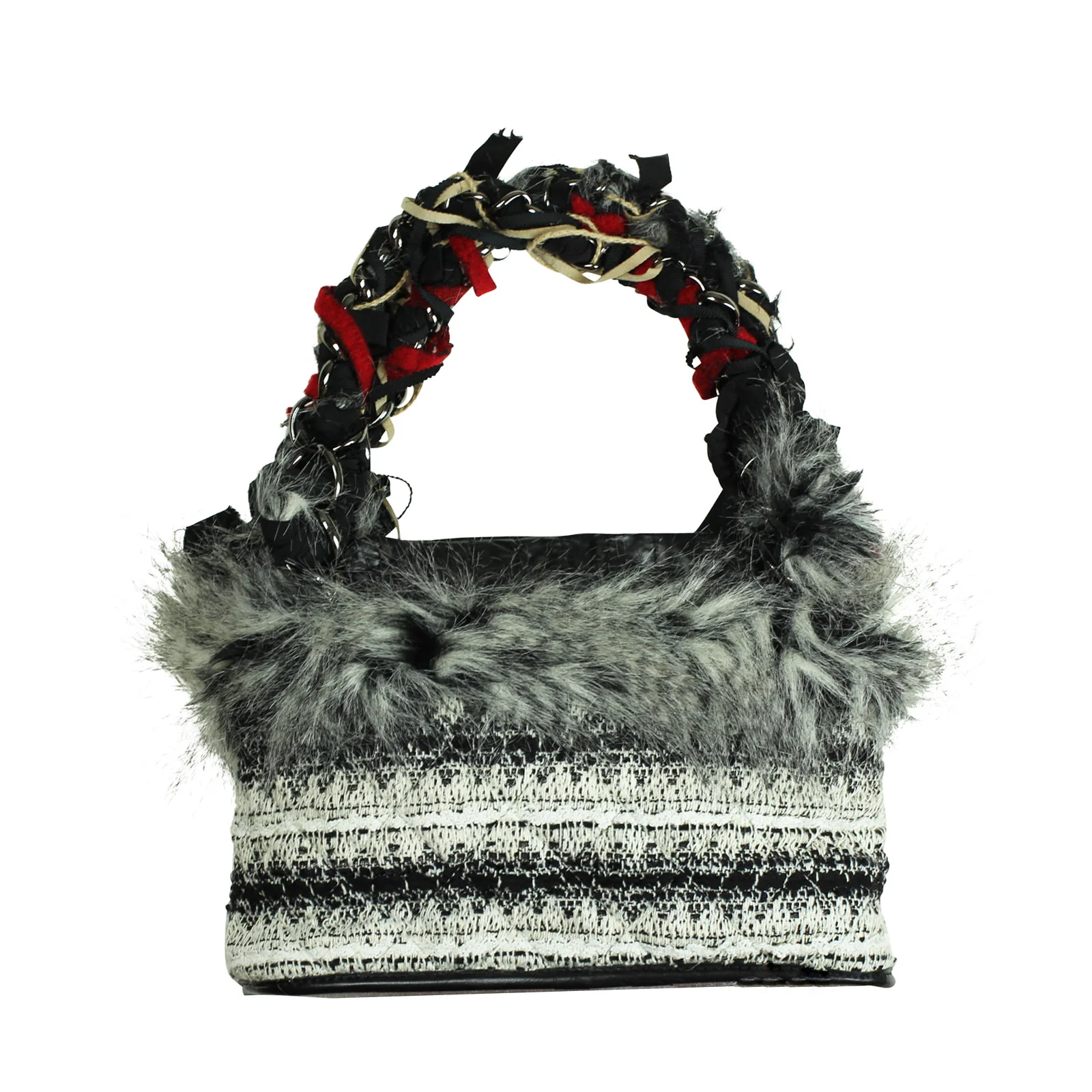 Chanel Fur Tote - Image 4