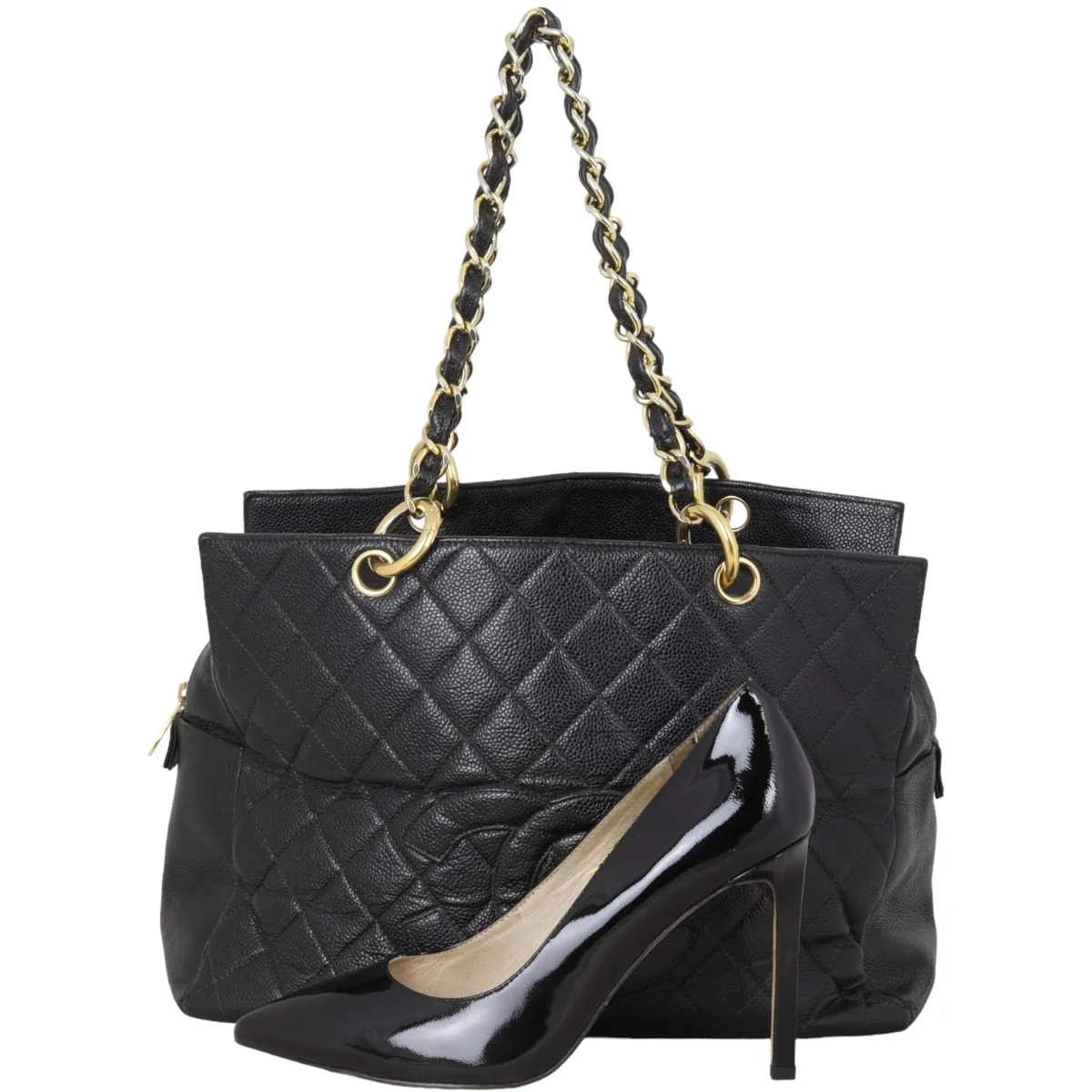 Chanel Grand Timeless Shopping Tote - Image 10