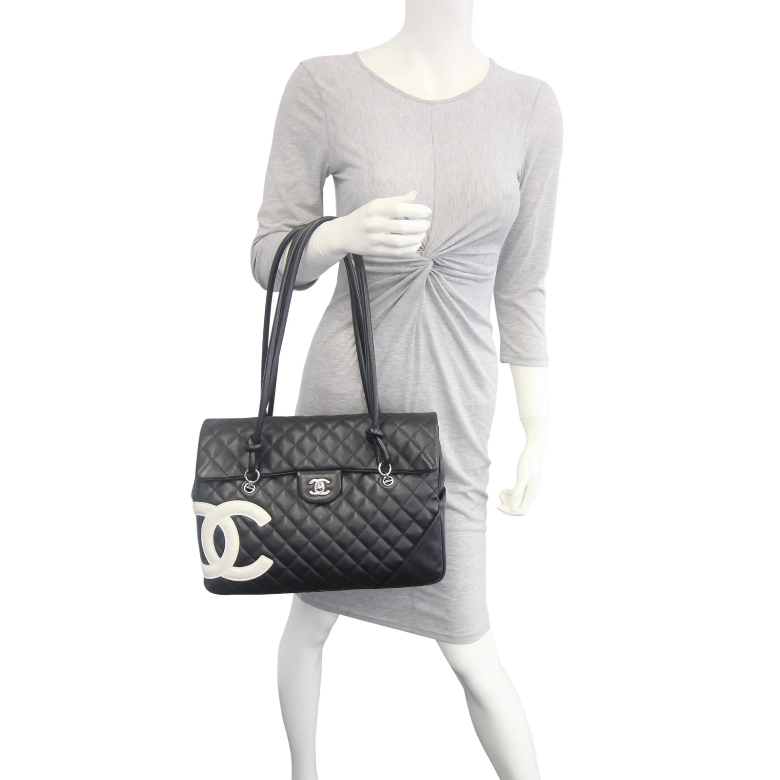 Chanel Ligne Cambon Flap Tote - Image 10