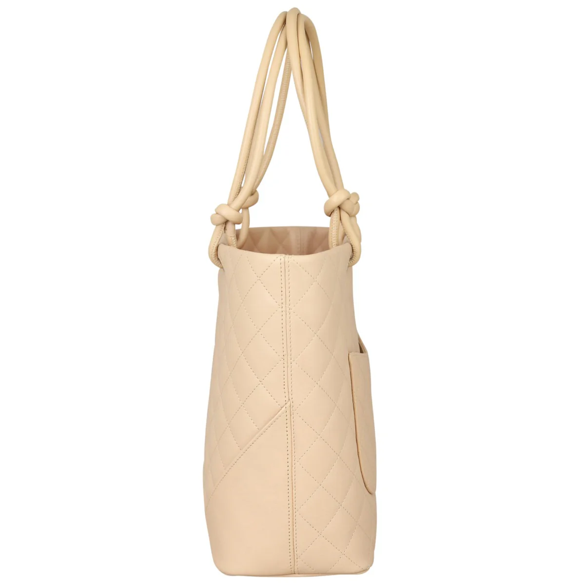 Chanel Ligne Cambon Tote Medium | Beige - Image 4