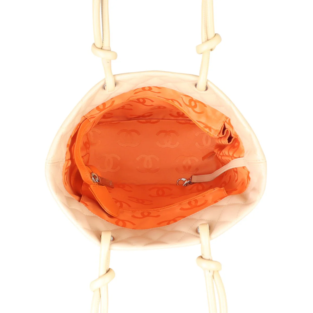 Chanel Ligne Cambon Tote Medium | Beige - Image 9