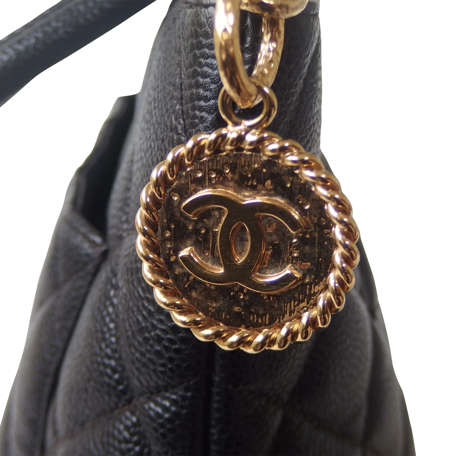 Chanel Medallion Tote | Black 7 Series - Image 3