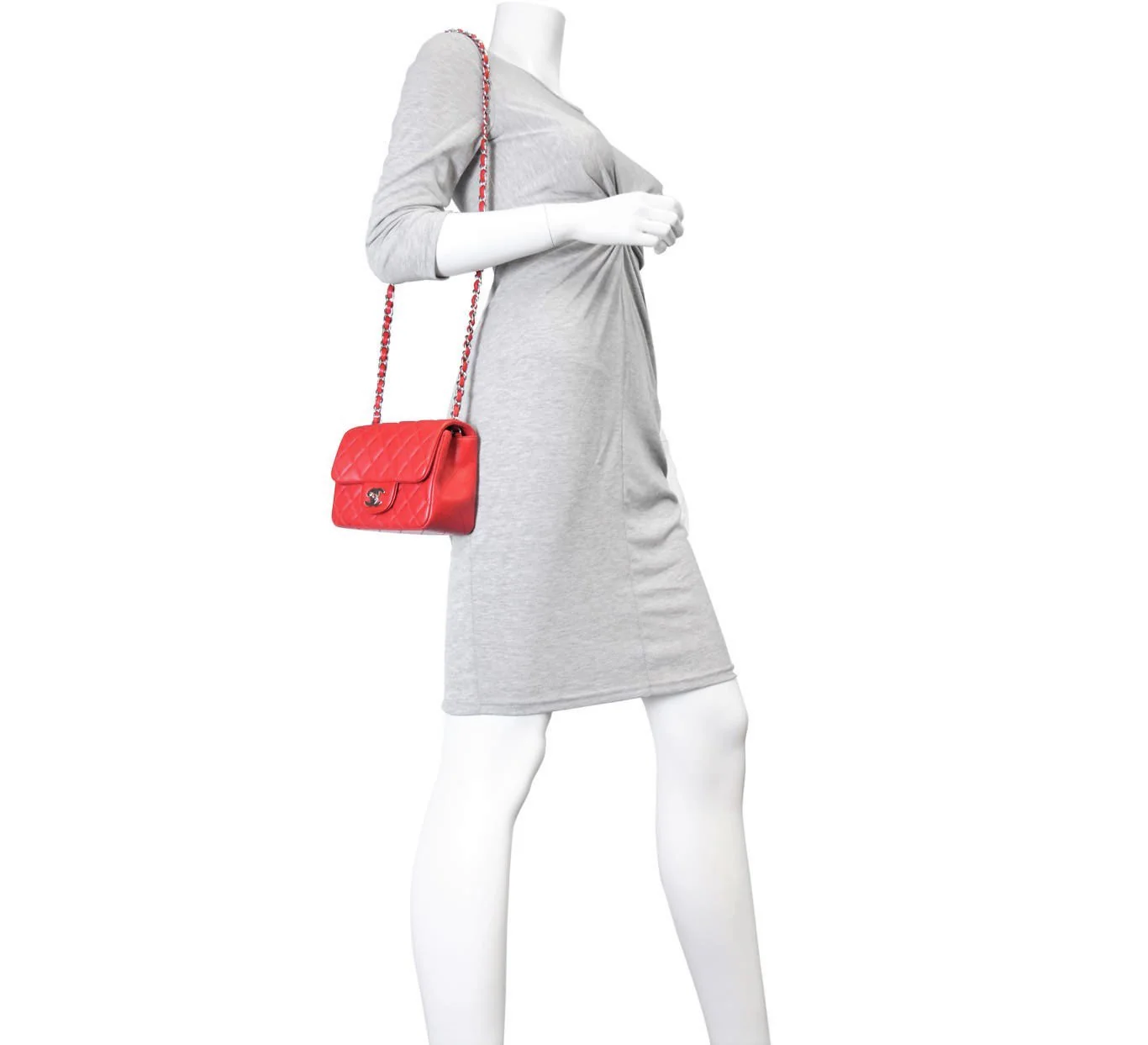 Chanel Mini Square Flap Bag - Image 13