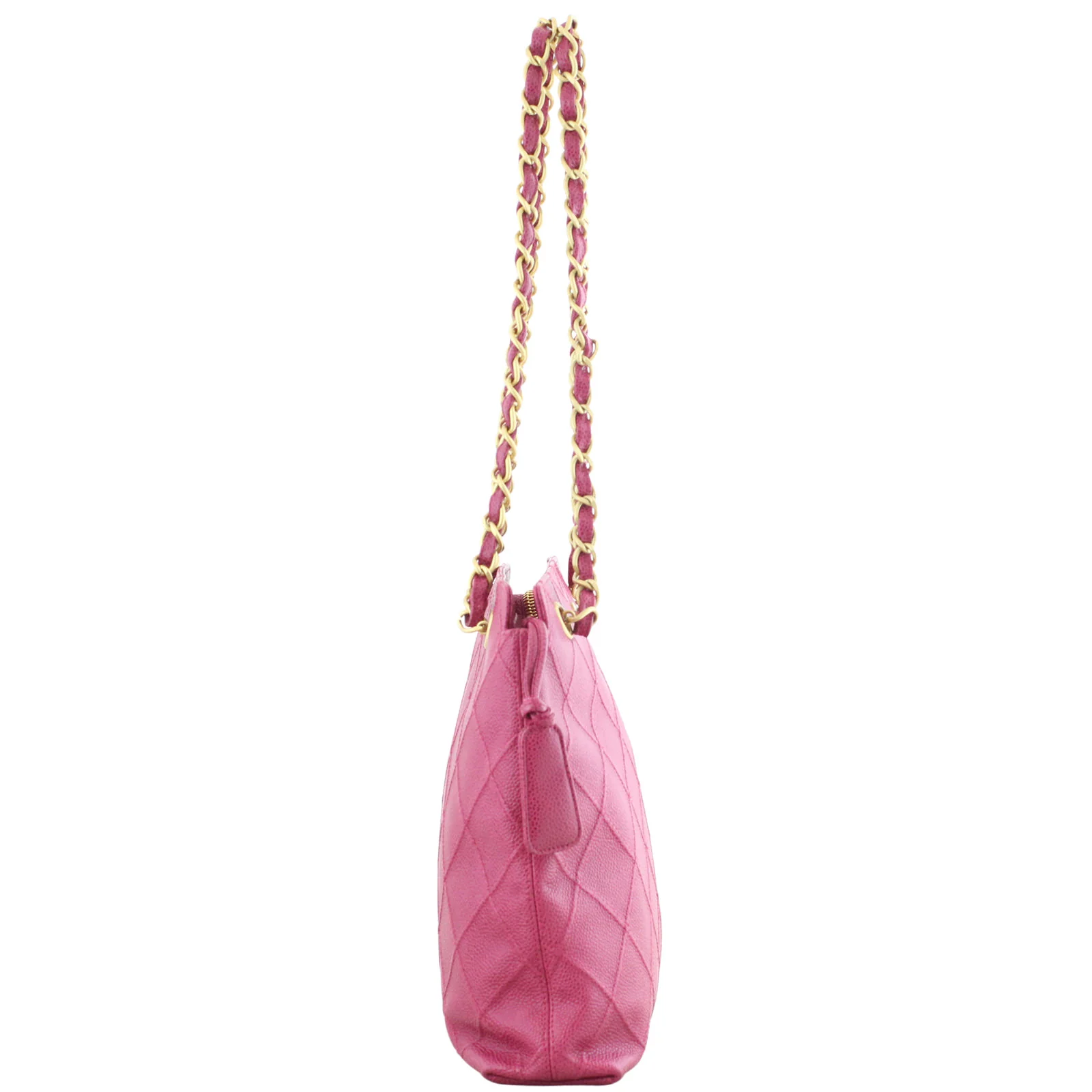 Chanel Petite Quilted Caviar Tote - Image 4