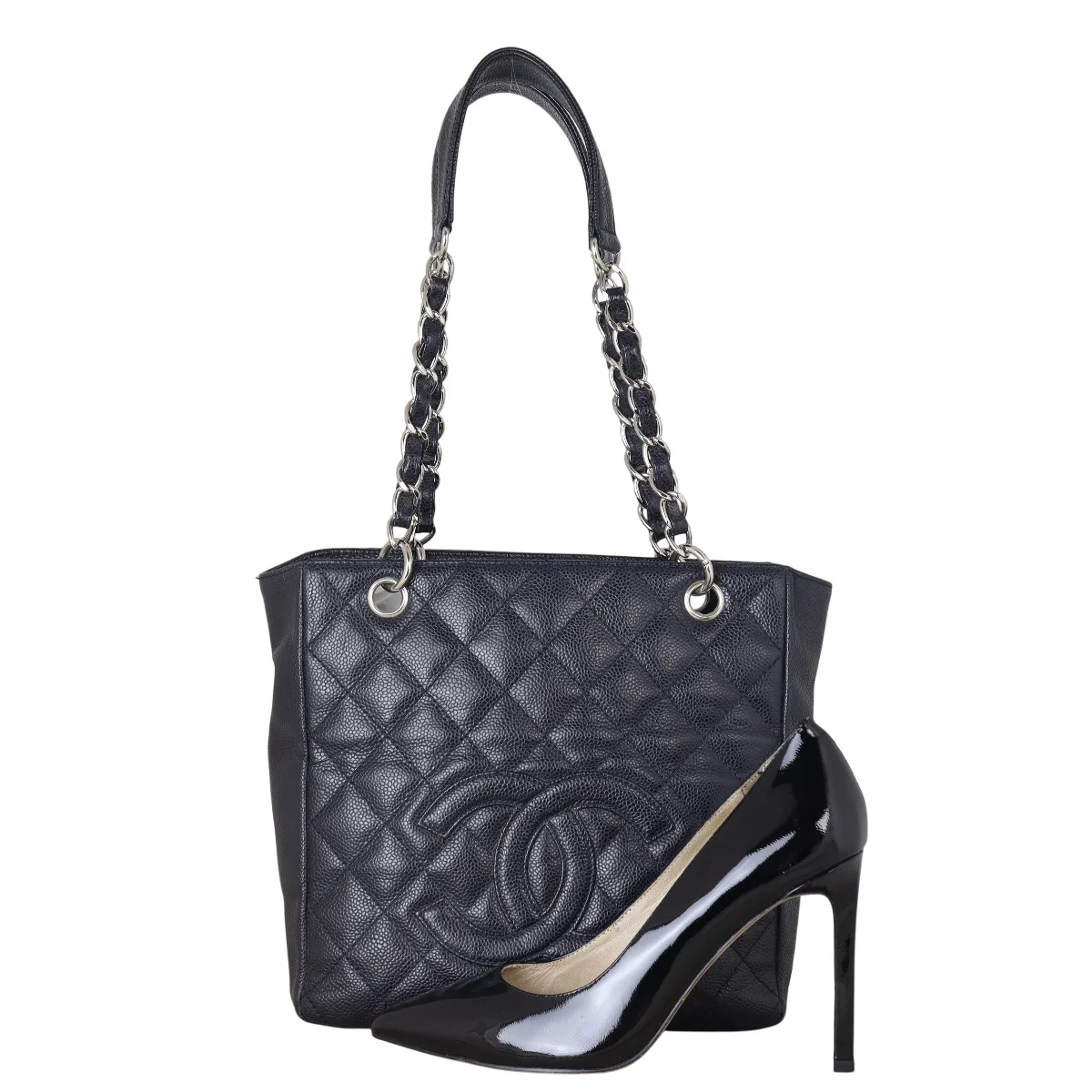 Chanel Petite Shopping Tote - Image 10