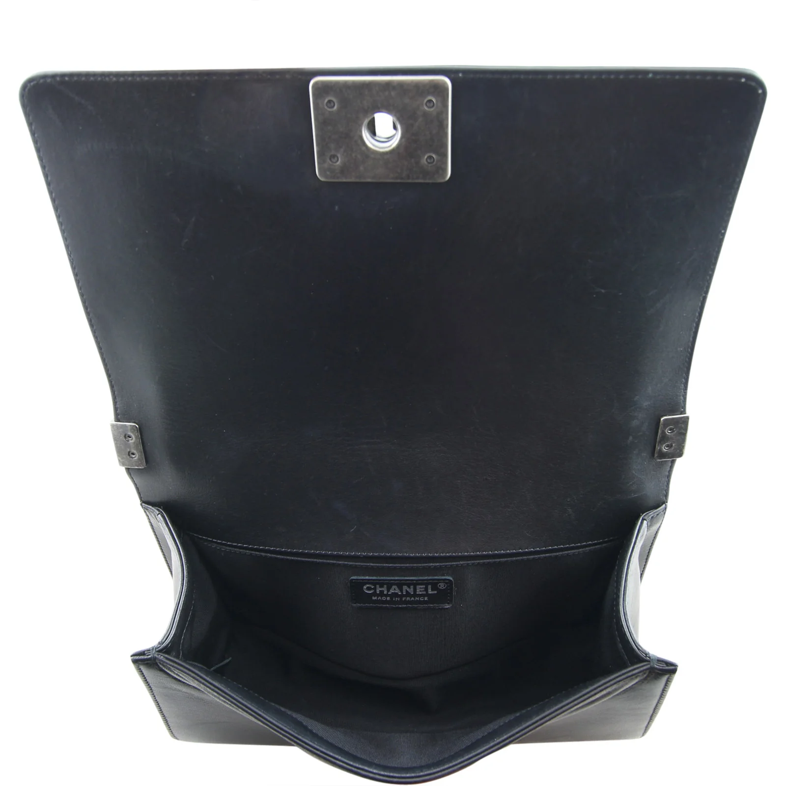 Chanel Pleated Boy Old Medium - Image 10