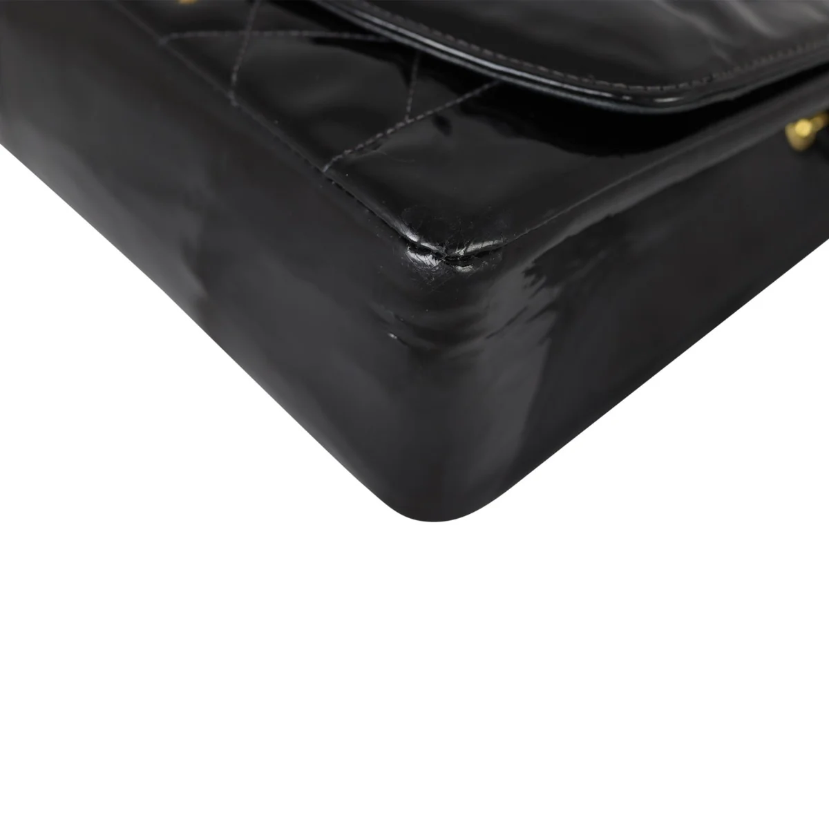 Chanel Quilted Diana Patent Flap Bag | Gold Hardware - Image 8