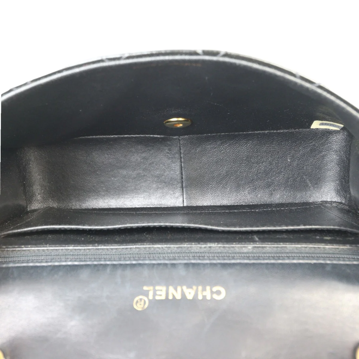 Chanel Quilted Diana Patent Flap Bag | Black - Image 11