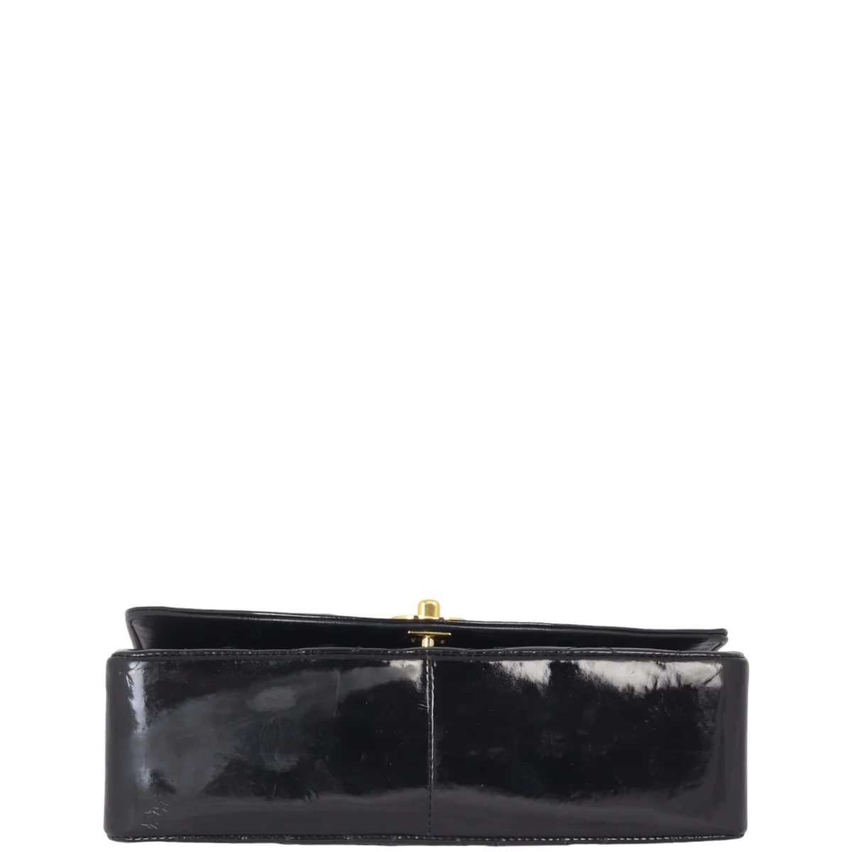 Chanel Quilted Diana Patent Flap Bag | Black - Image 6