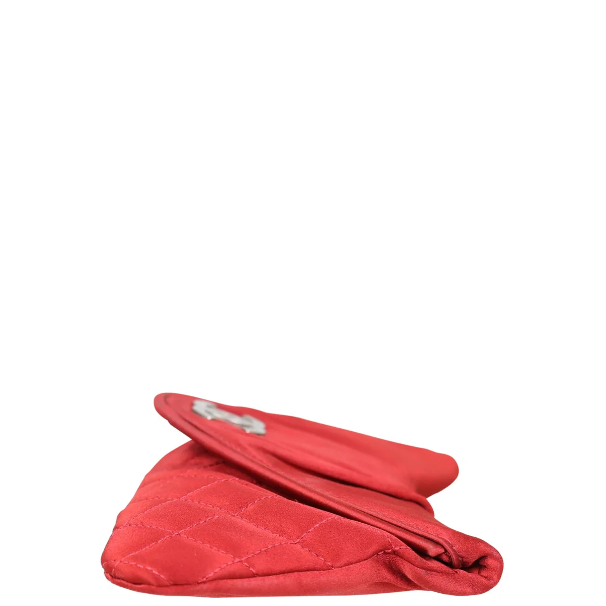 Chanel Satin Half Moon Clutch - Image 3