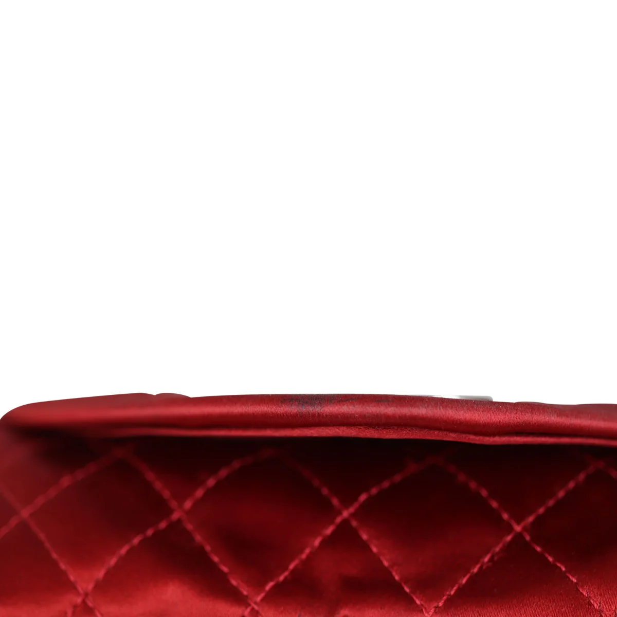 Chanel Satin Half Moon Clutch - Image 9